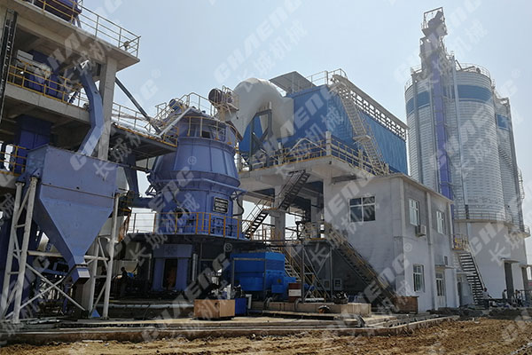 鋼渣生產(chǎn)線現(xiàn)場(chǎng)