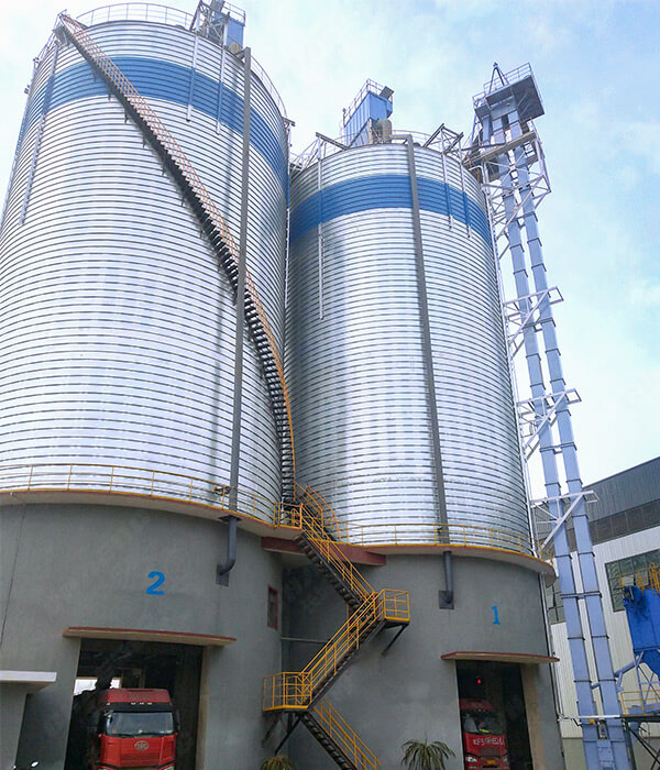 年產(chǎn)60萬(wàn)噸礦渣微粉生產(chǎn)線成品倉(cāng) 年產(chǎn)60萬(wàn)噸礦渣微粉生產(chǎn)線成品倉(cāng)