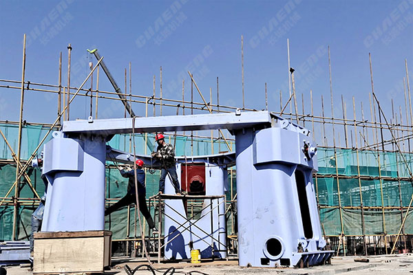 寧夏年產(chǎn)30萬噸礦渣立磨項(xiàng)目安裝現(xiàn)場(chǎng) 寧夏年產(chǎn)30萬噸礦渣立磨項(xiàng)目安裝現(xiàn)場(chǎng)