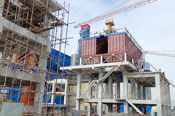 山東·年產(chǎn)30萬噸礦渣微粉總包項目